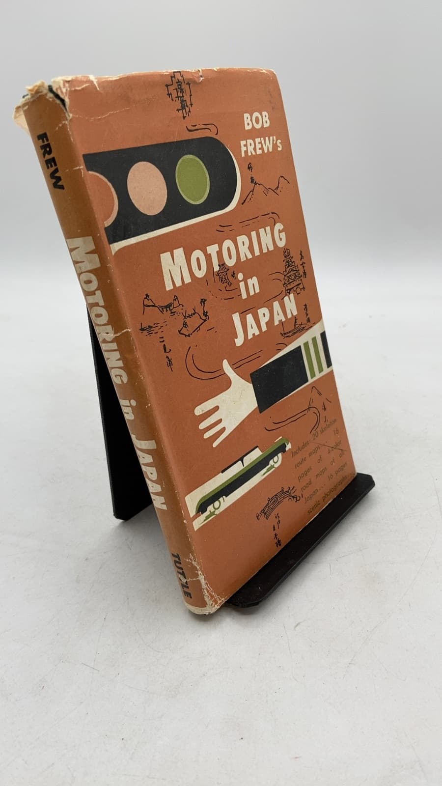 Motoring in Japan by Bob Frew - front cover
