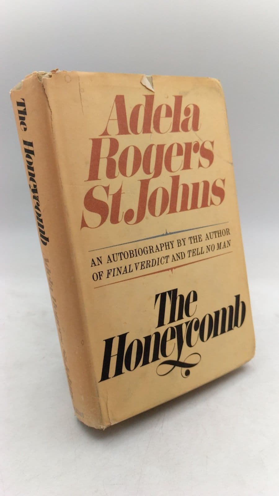 The Honeycomb by Adela Rogers St. Johns - front cover
