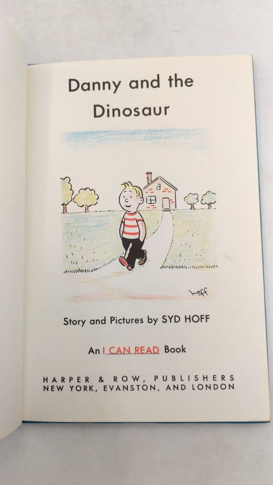 Danny and the Dinosaur by Syd Hoff - title page