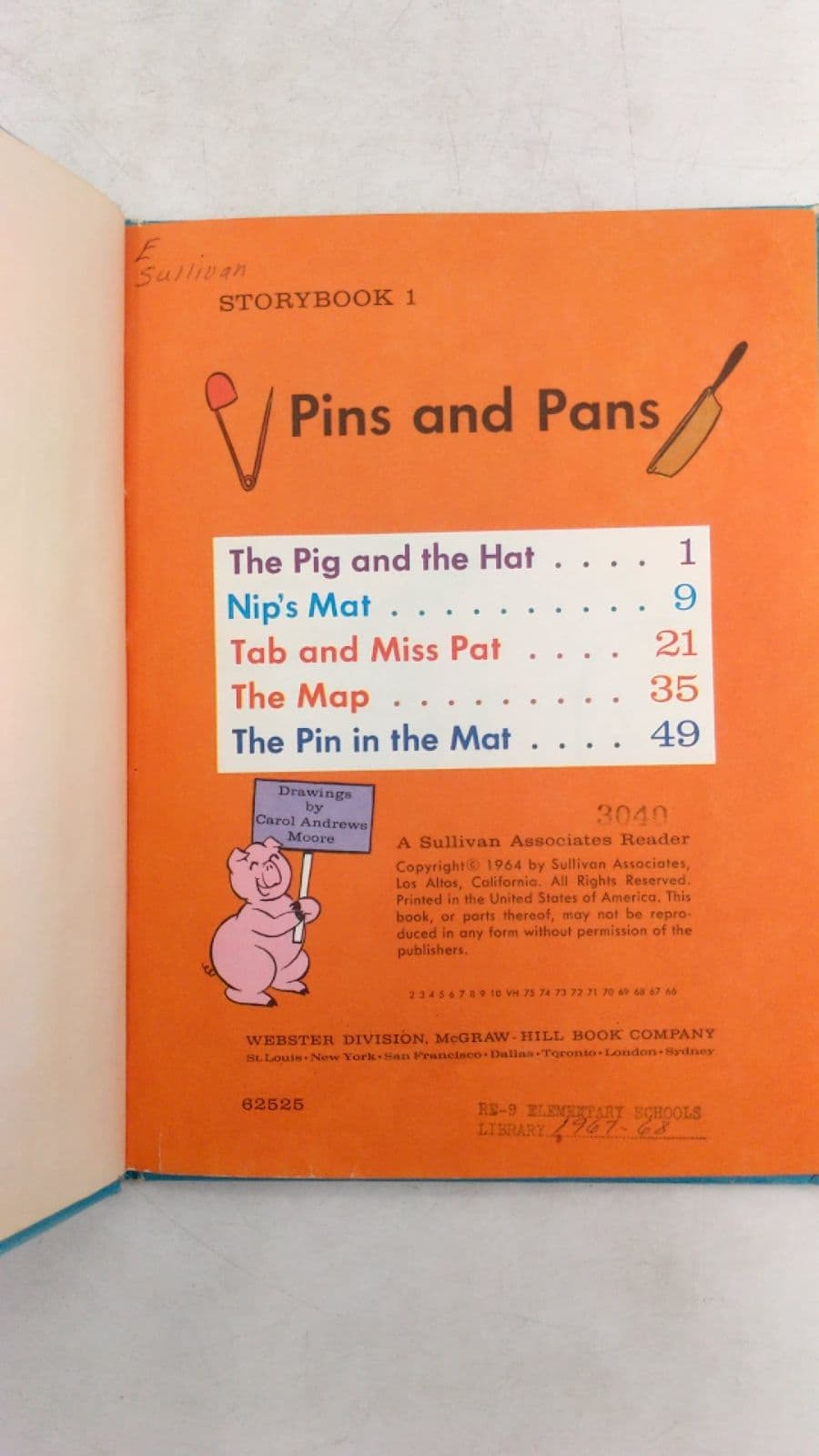 Pins and Pans by Sullivan Associates - title page