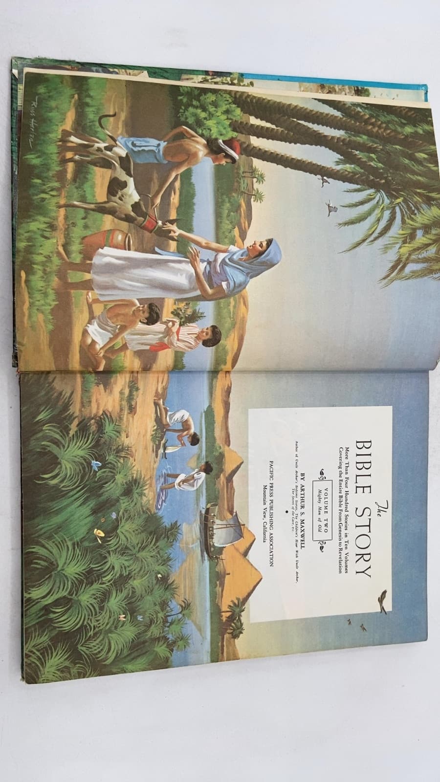 The Bible Story, Volume Two by Arthur S. Maxwell - title page
