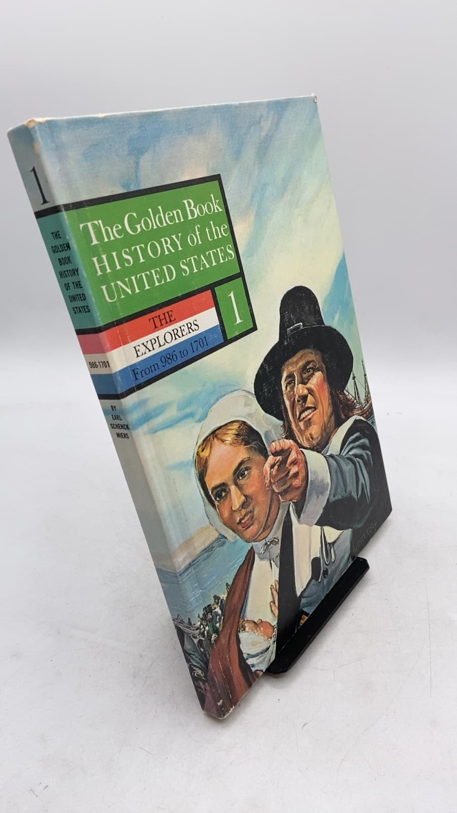The Golden Book History of the United States: The Explorers (Volume 1) by Earl Schenck Miers - front cover