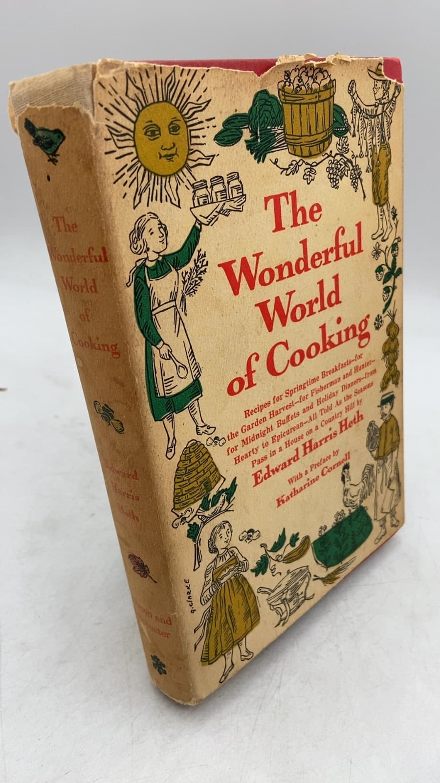 The Wonderful World of Cooking by Edward Harris Heth - front cover