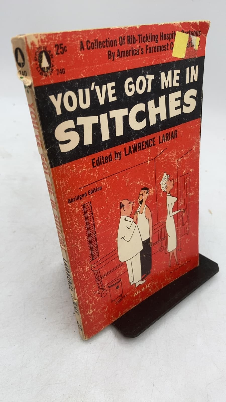 You've GOT ME IN Stitches by Lawrence Lariar - front cover