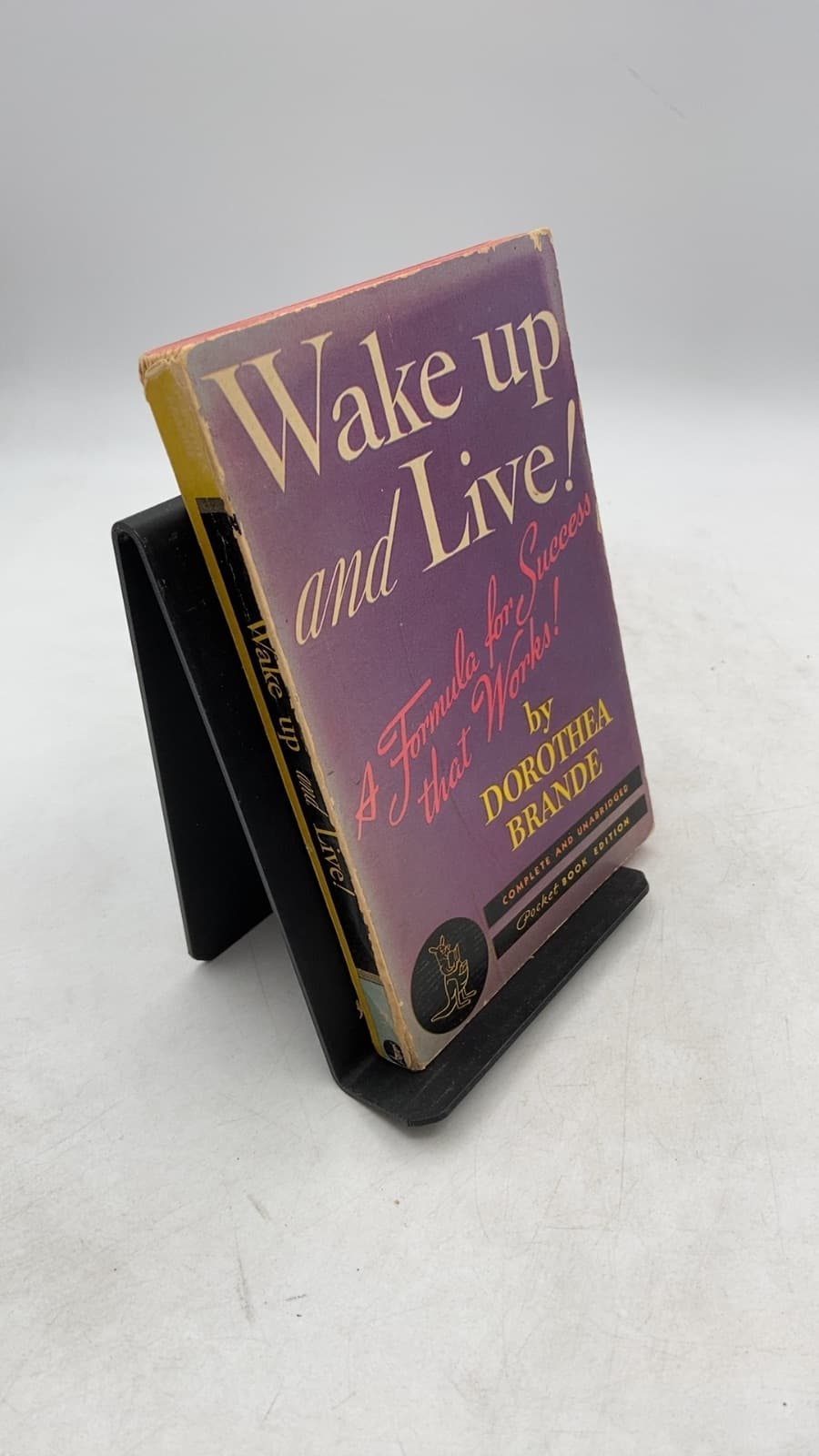 Wake Up and Live! by Dorothea Brande - front cover