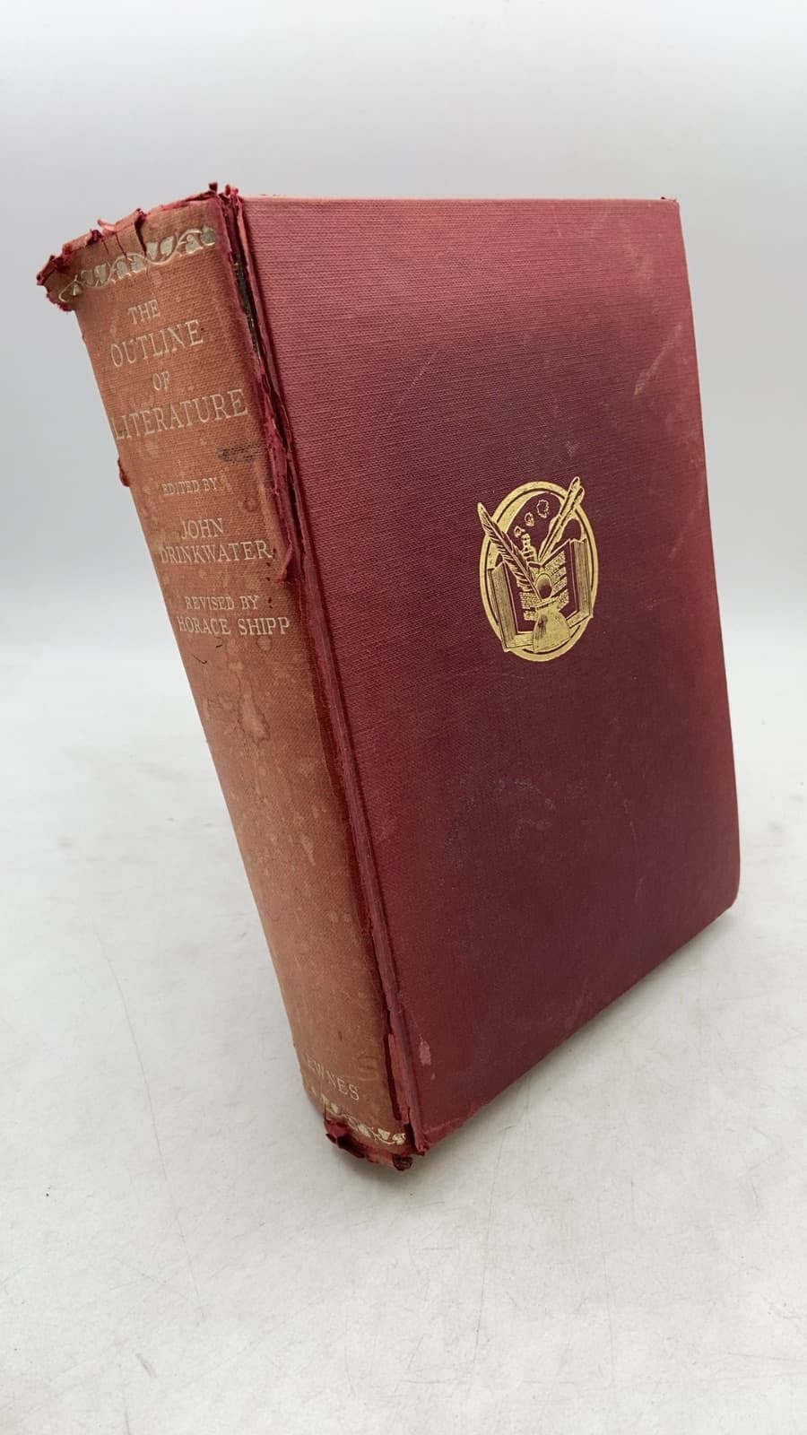 THE Outline OF Literature by John Drinkwater (Edited by), Horace Shipp (Revised by) - front cover