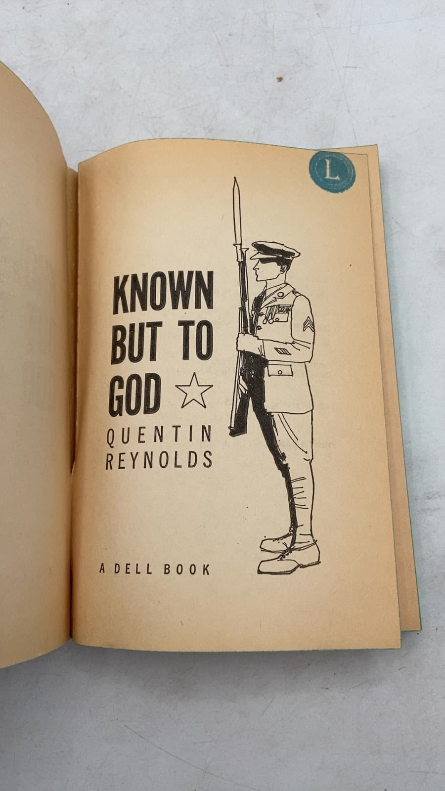 Known but to God by Quentin Reynolds - title page