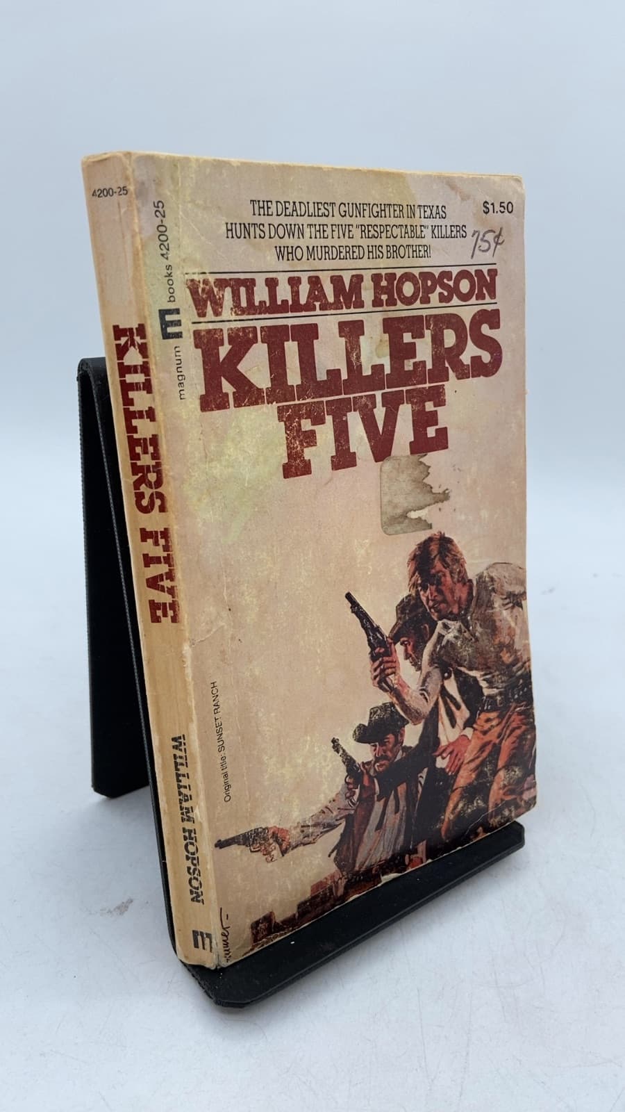 Killers Five by William Hopson - front cover