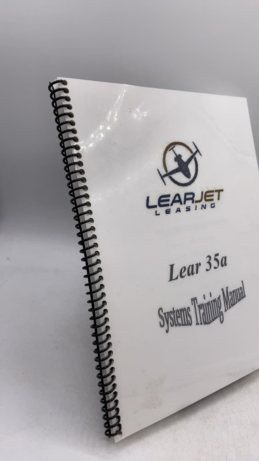 Lear 35a Systems Training Manual - front cover