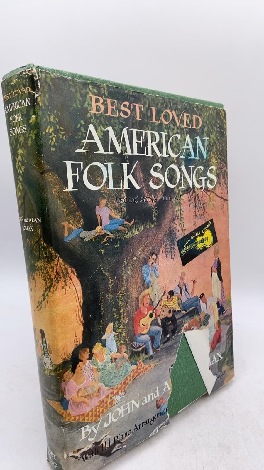 Best Loved American Folk Songs [Folk Song: U.S.A.] by John A. Lomax & Alan Lomax - front cover