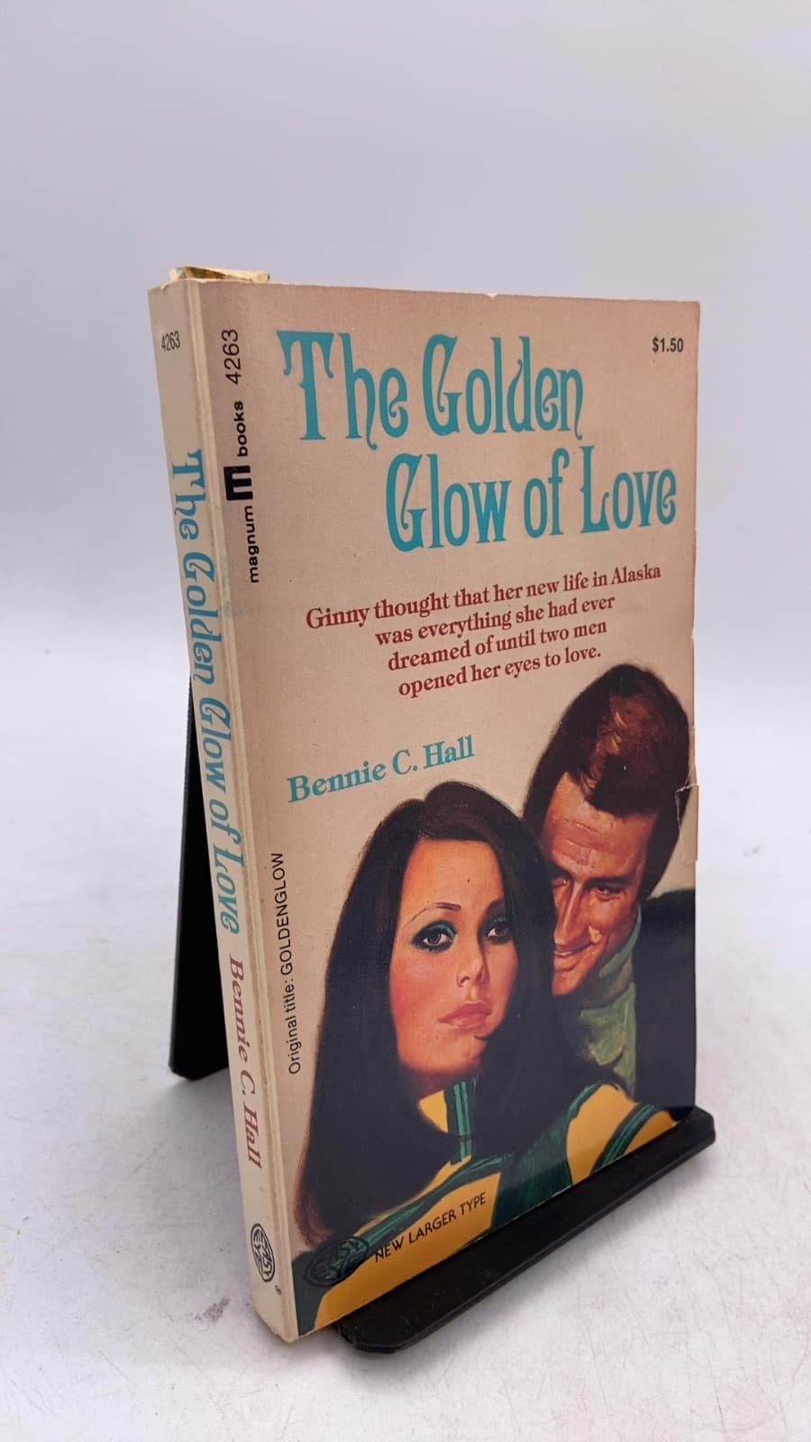 The Golden Glow of Love by Bennie C. Hall - front cover