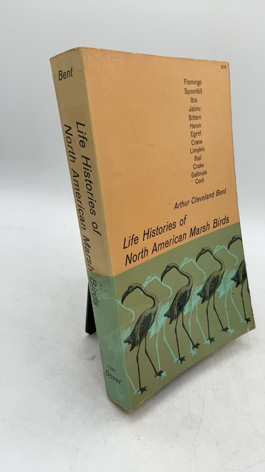 Life Histories of North American Marsh Birds by Arthur Cleveland Bent - front cover