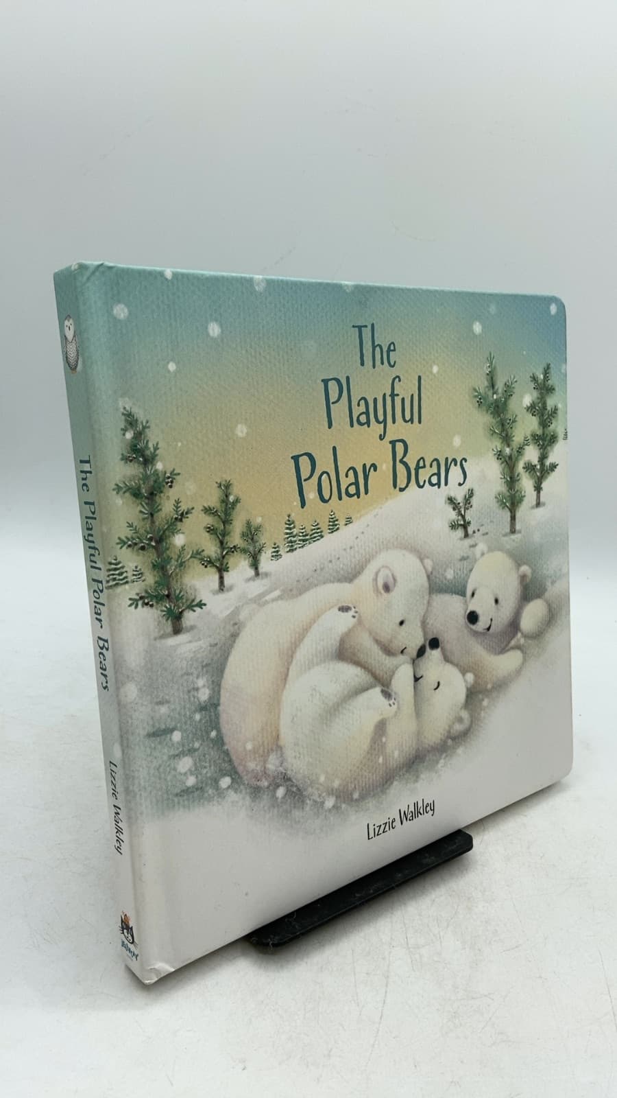 The Playful Polar Bears by Lizzie Walkley - front cover
