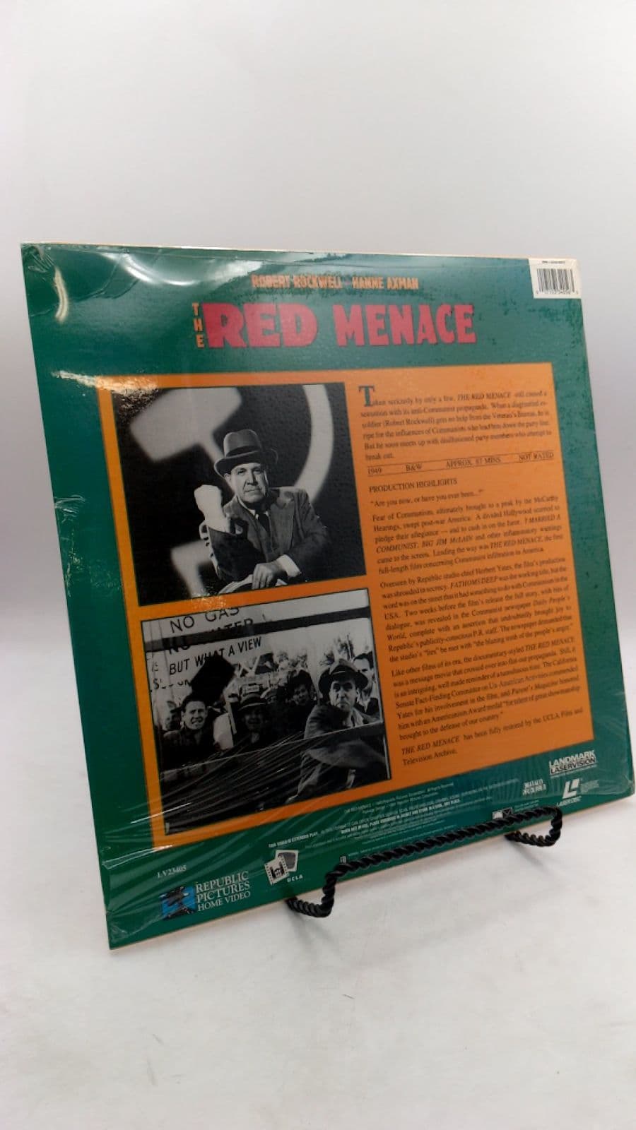 The Red Menace by Robert Rockwell, Hanne Axman - title page