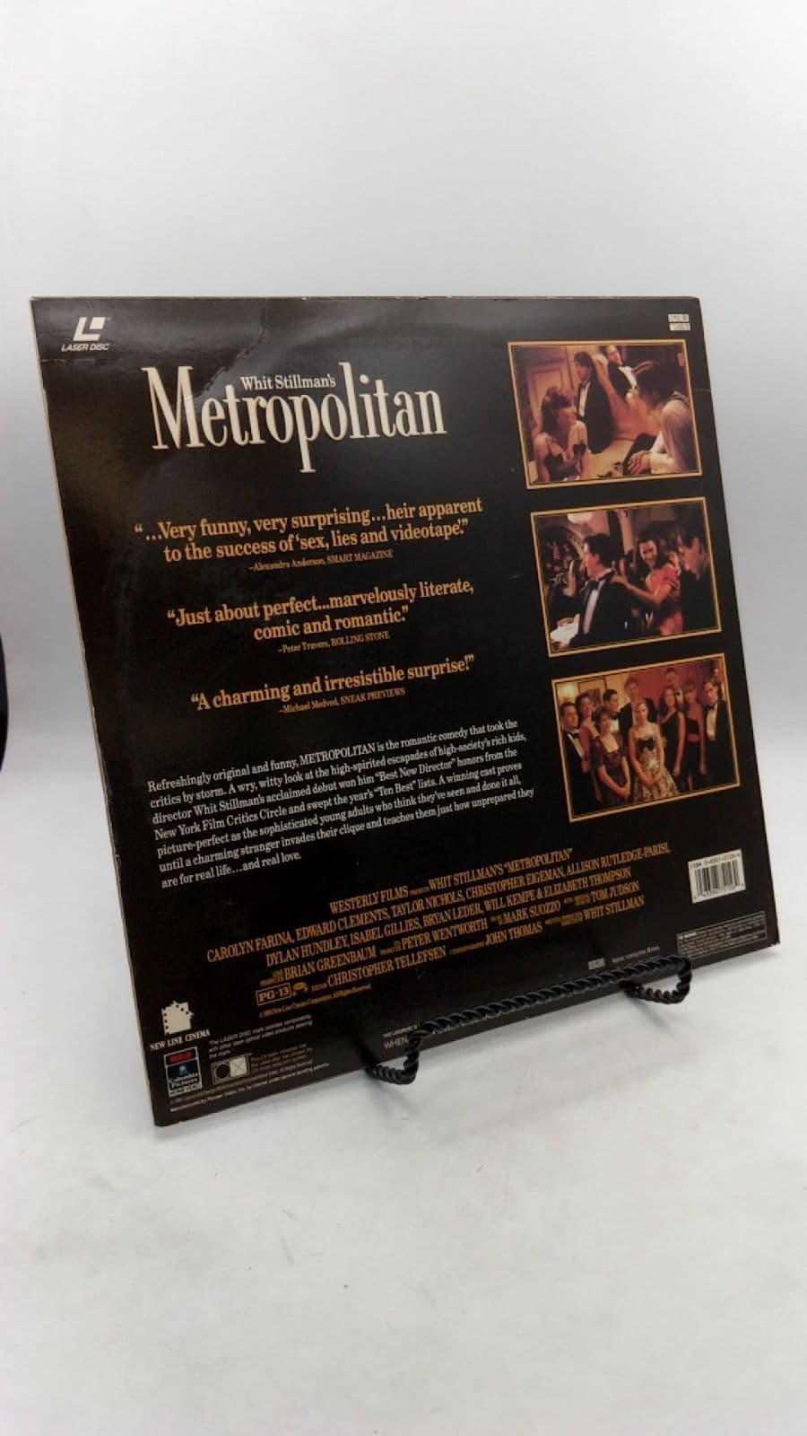 Metropolitan by Whit Stillman - title page
