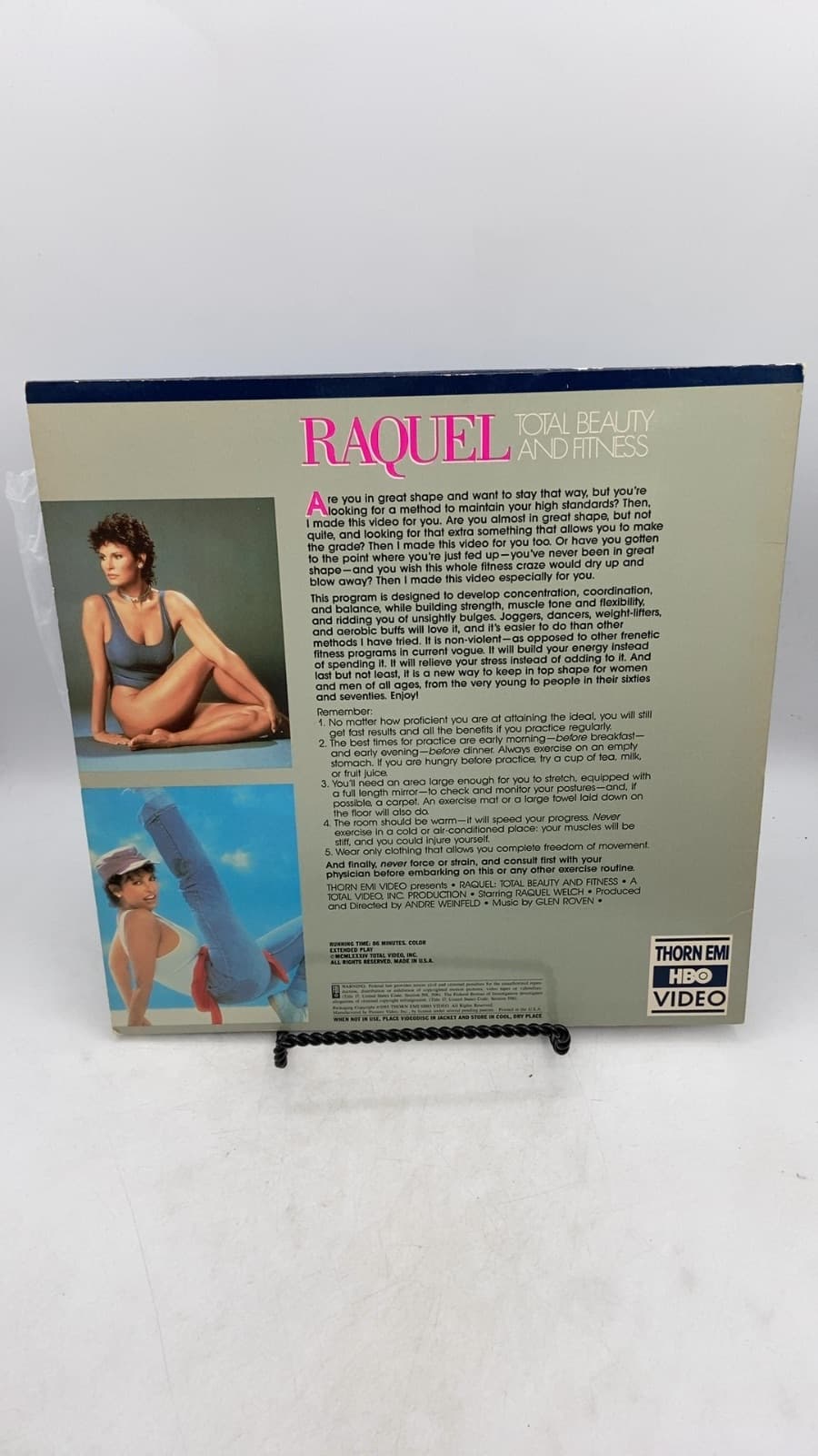 Raquel: Total Beauty and Fitness by Raquel Welch - title page