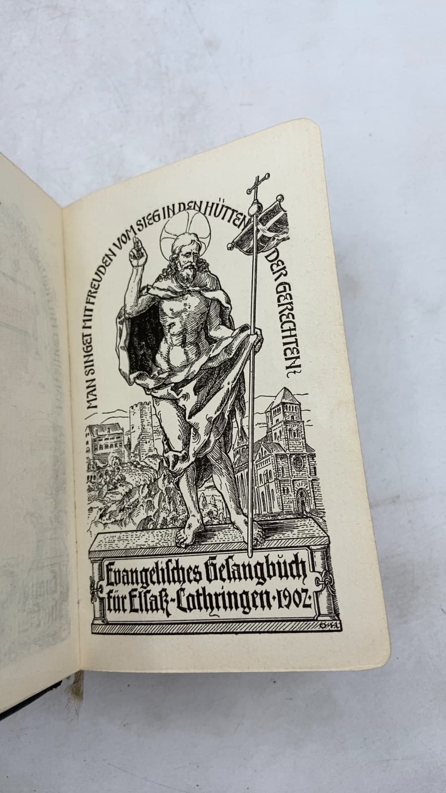 Evangelisches Gesangbuch für Elsaß-Lothringen 1902 - title page
