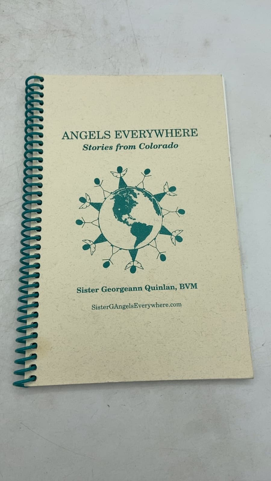 ANGELS EVERYWHERE Stories from Colorado by Sister Georgeann Quinlan, BVM - title page
