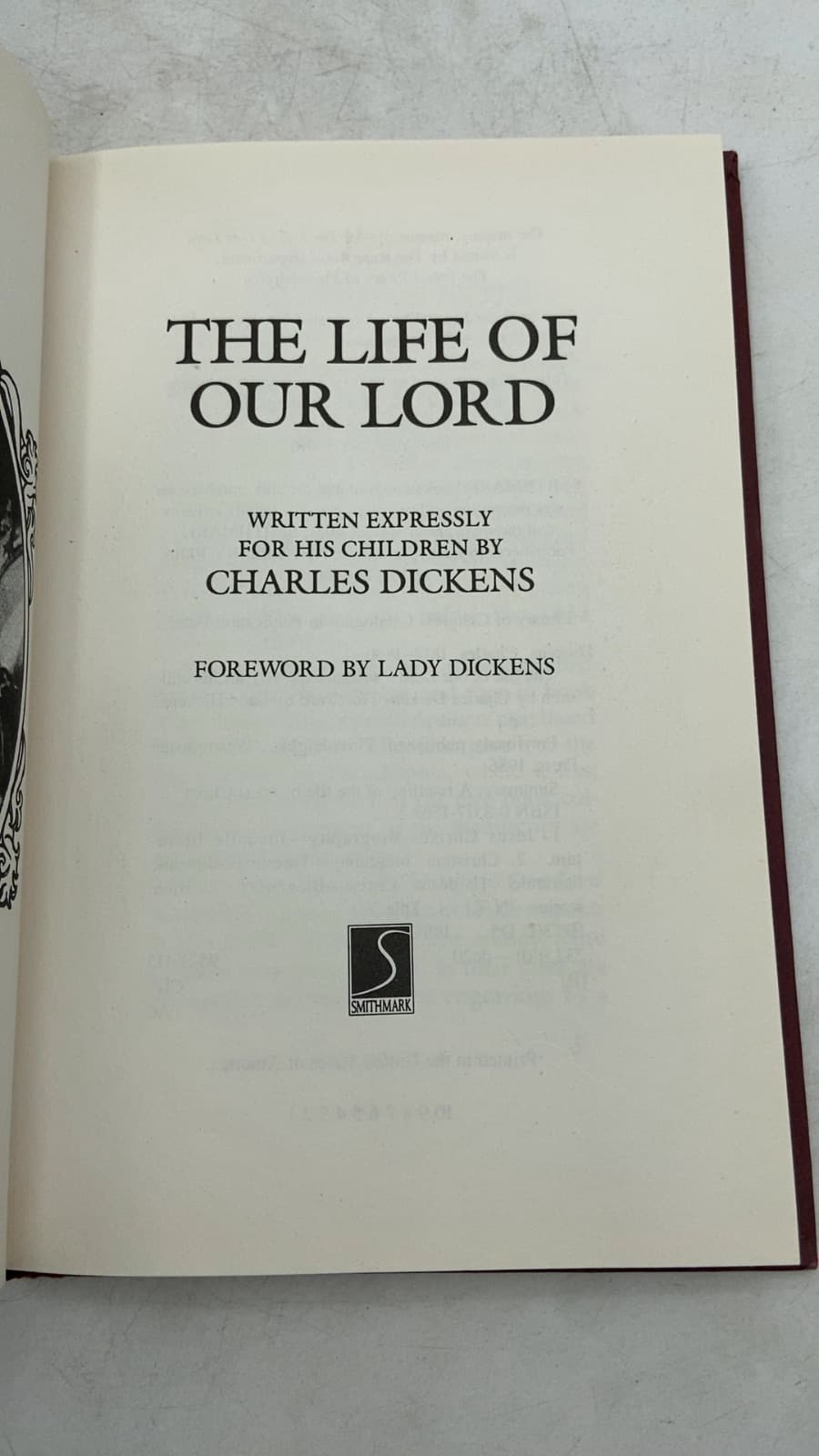 The Life of Our Lord by Charles Dickens - title page