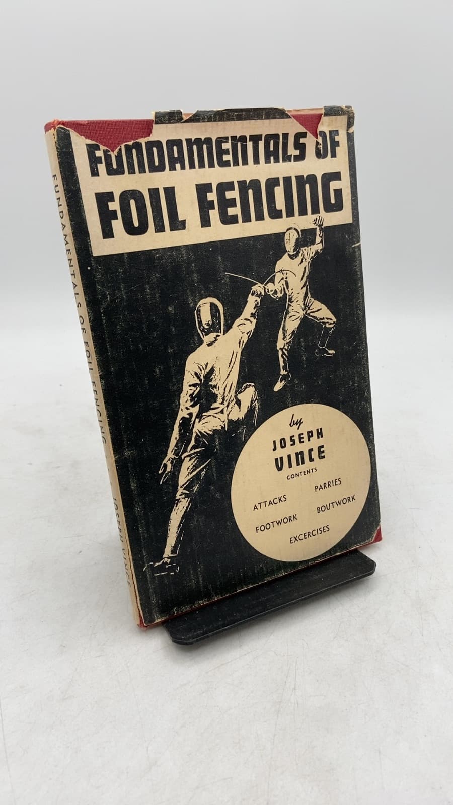 Fundamentals of Foil Fencing by Joseph Vince - front cover