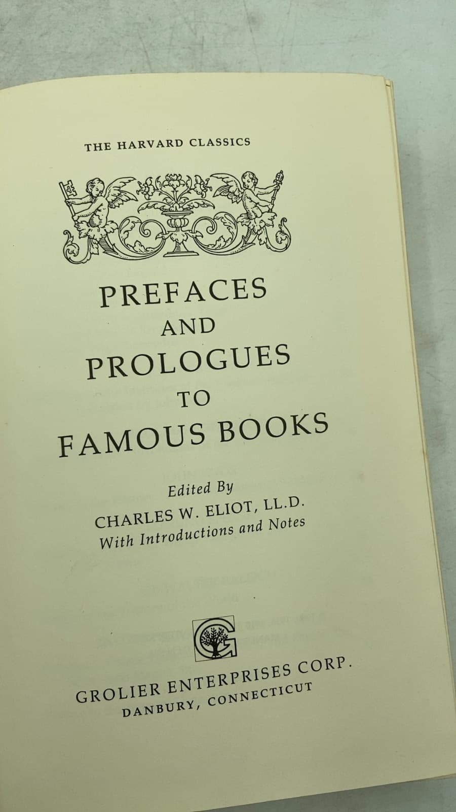 Prefaces and Prologues to Famous Books by Charles W. Eliot, LL.D. (Editor) - title page
