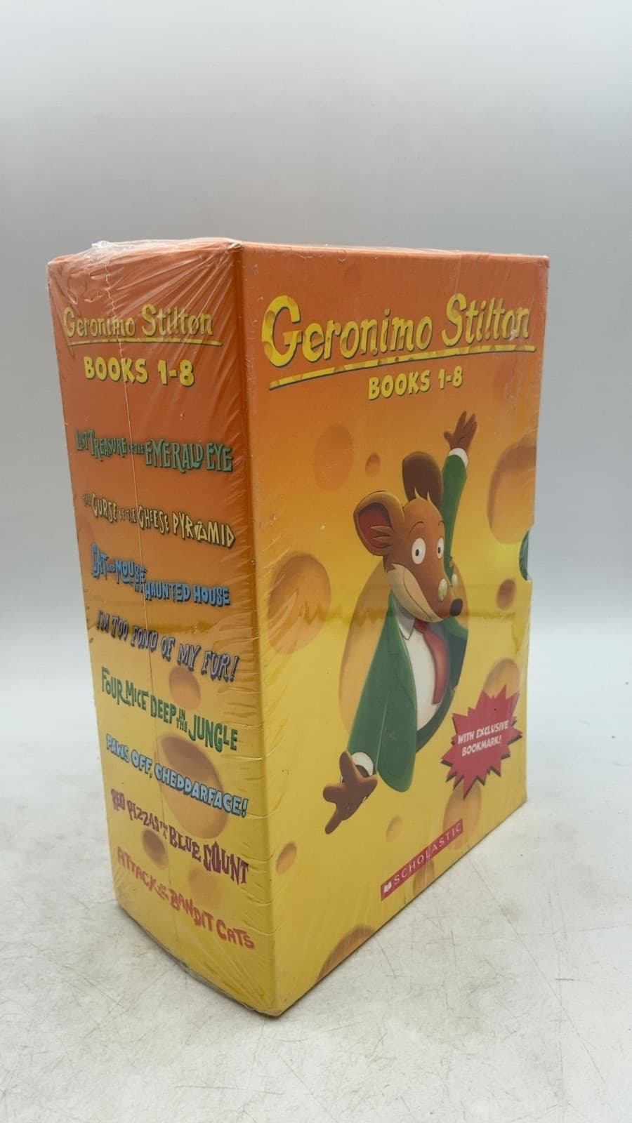 Geronimo Stilton Books 1-8 by Geronimo Stilton - front cover