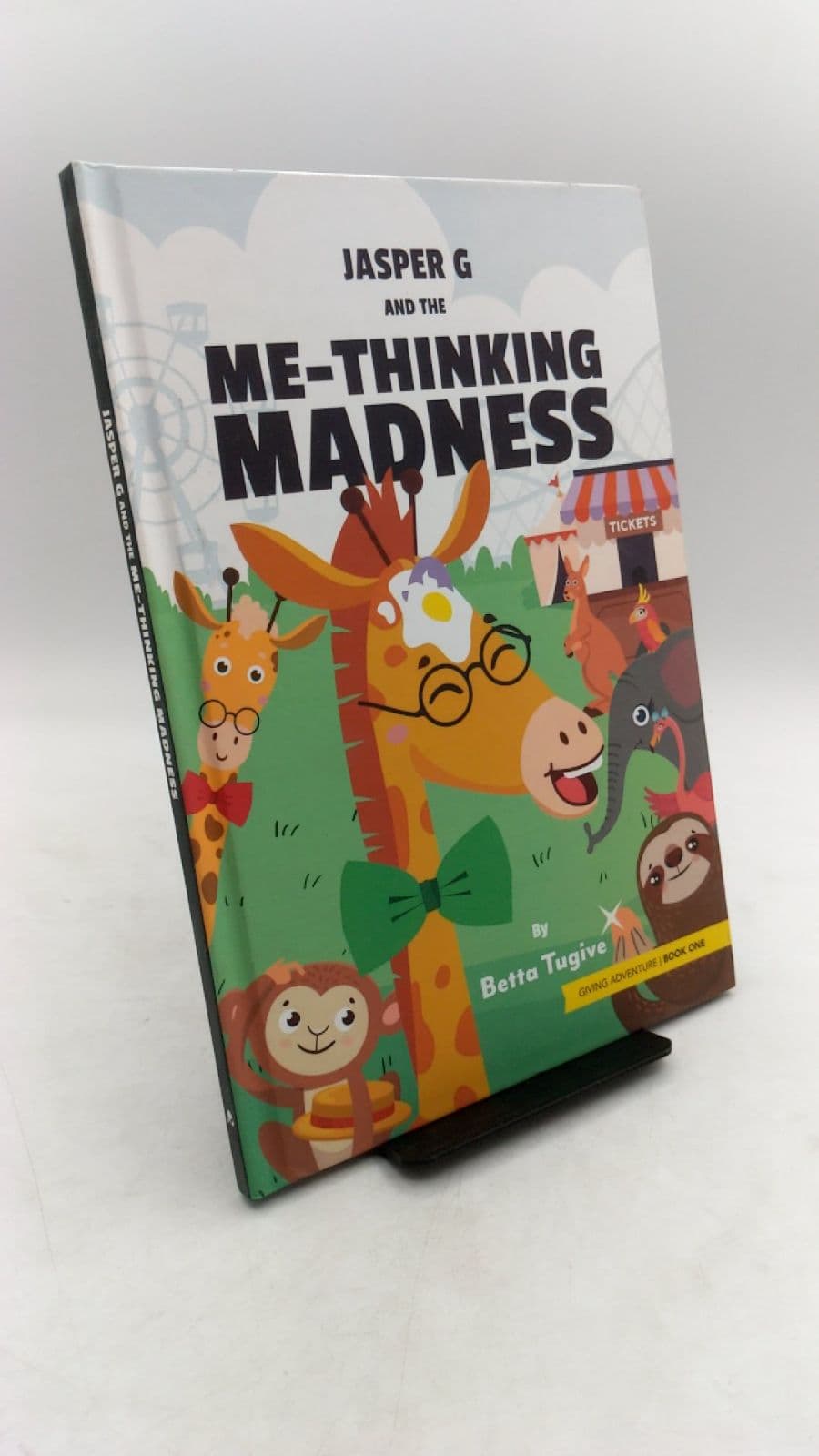 Jasper G and the Me-Thinking Madness by Betta Tugive - front cover