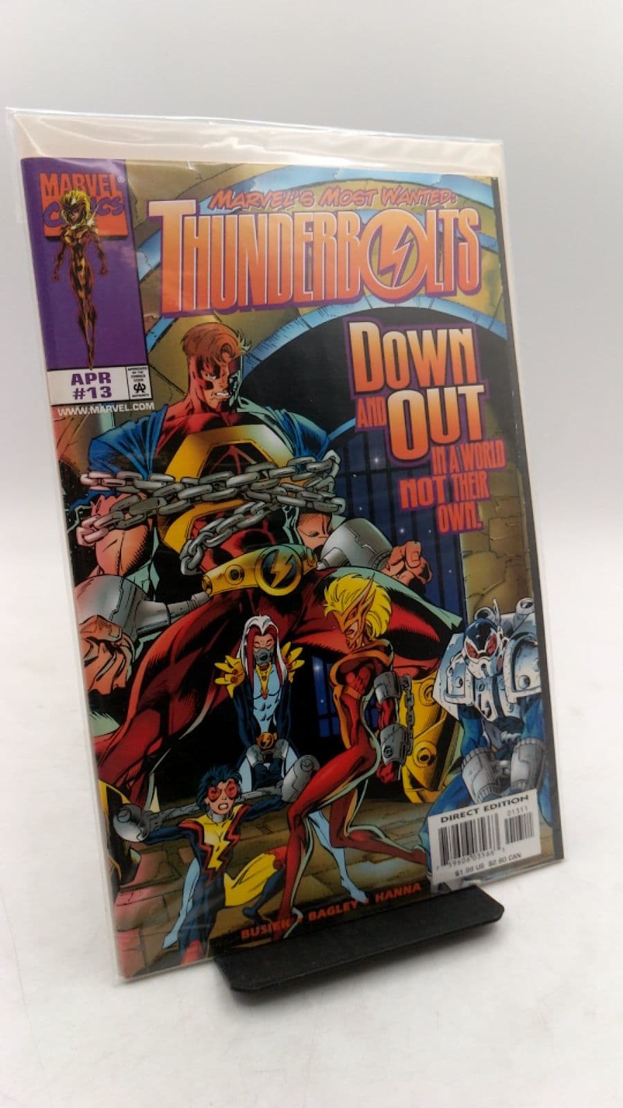 Thunderbolts: Down and Out by Busiek, Bagley, Hanna - front cover