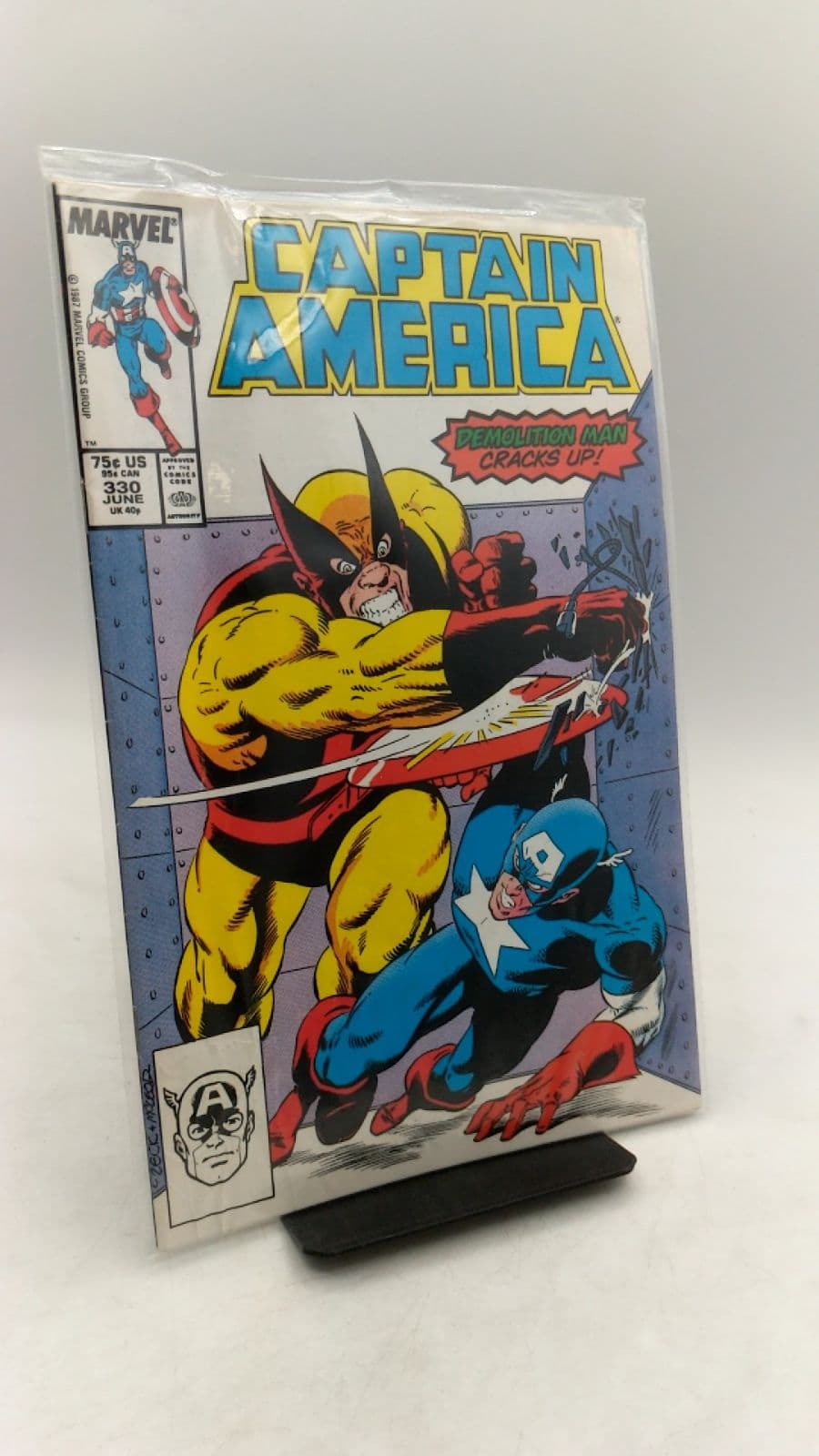 Captain America #330 - front cover