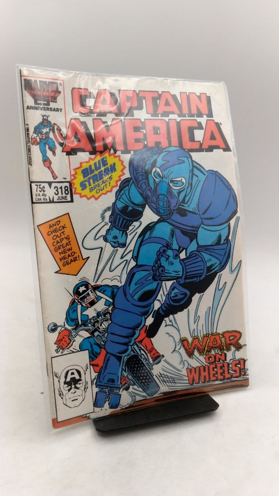 Captain America #318 - front cover