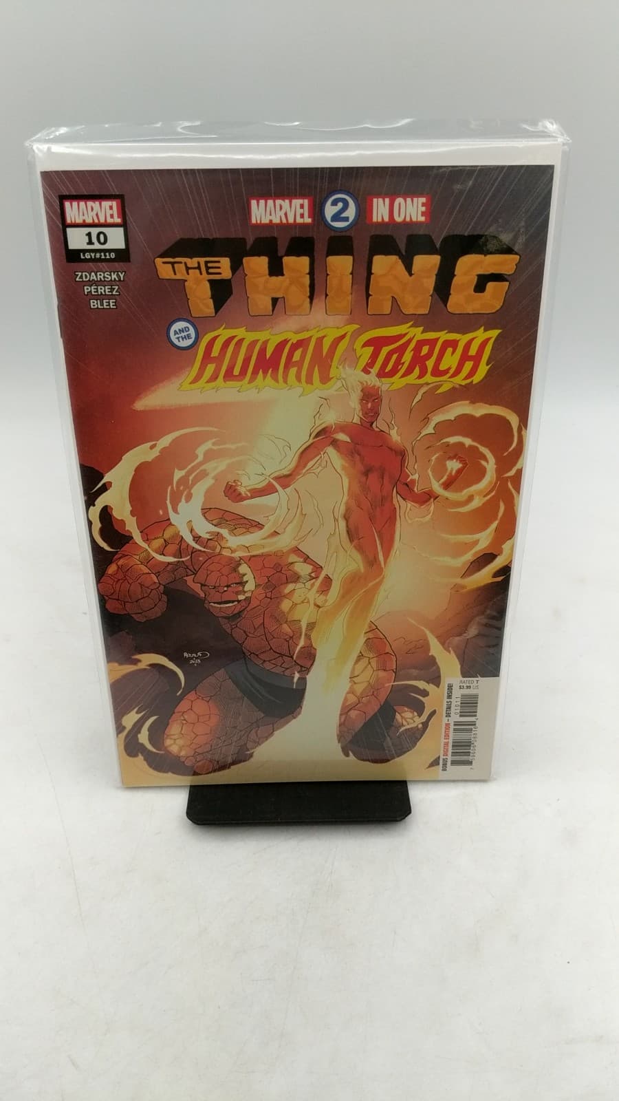 Marvel 2 in One: The Thing and the Human Torch by Chip Zdarsky, Ramon K. Perez, Federico Blee - front cover
