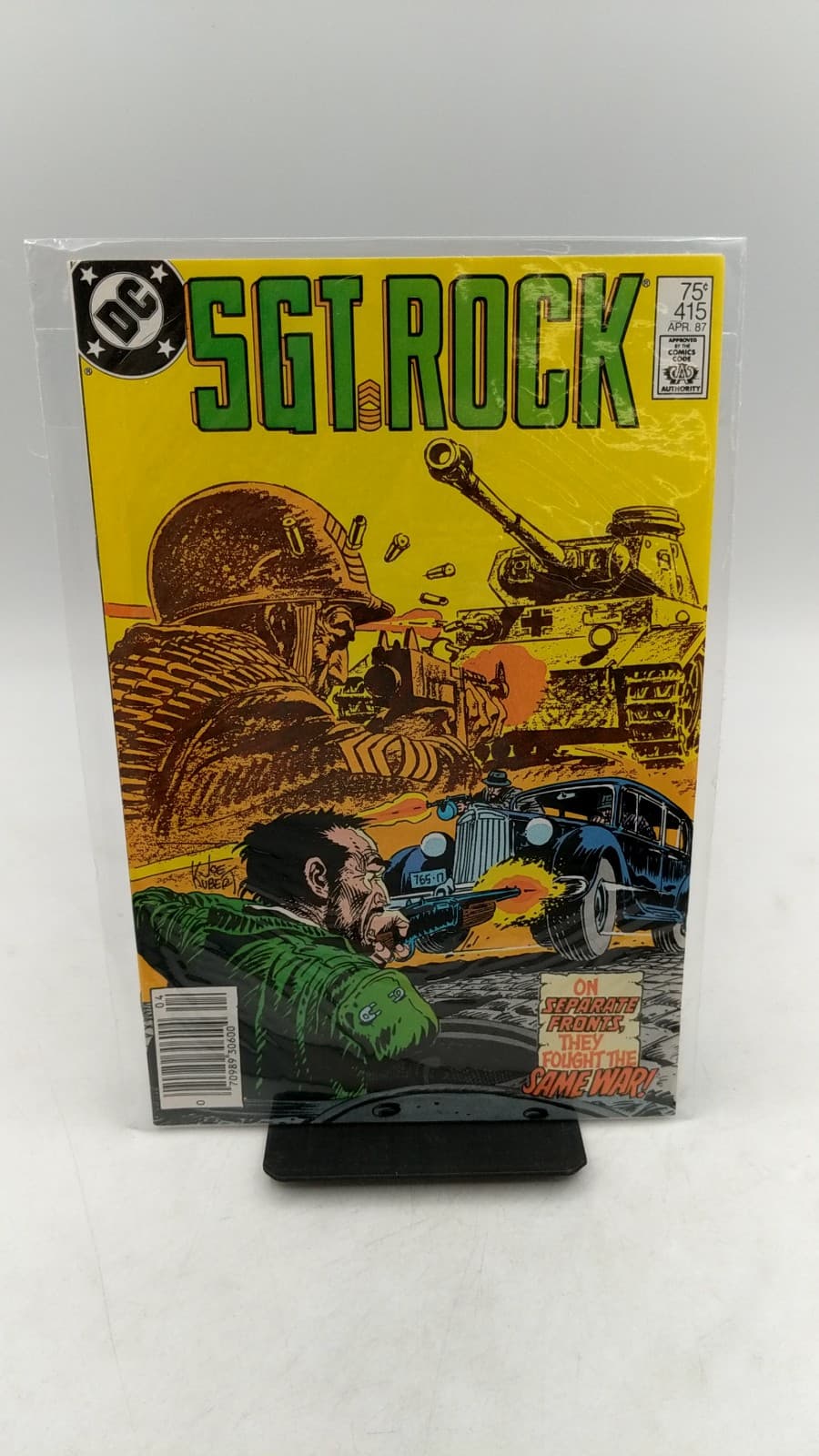 Sgt. Rock #415 by Joe Kubert - front cover