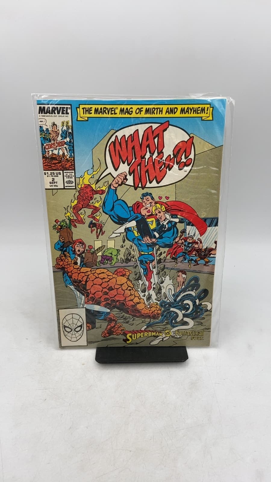 What The--?! #2 - front cover