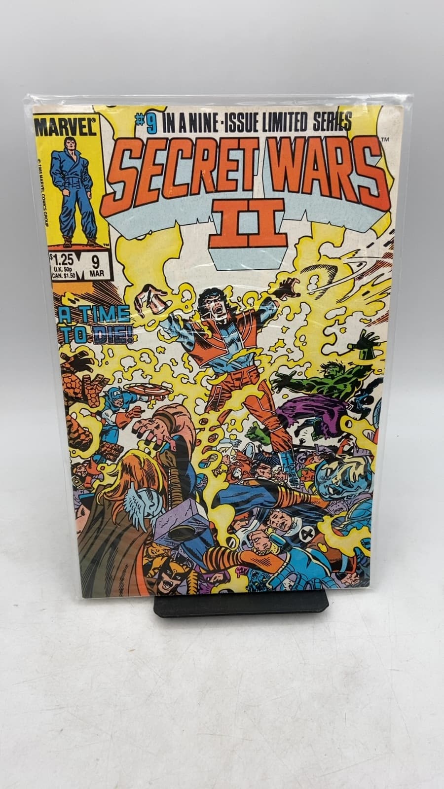 Secret Wars II #9 - front cover