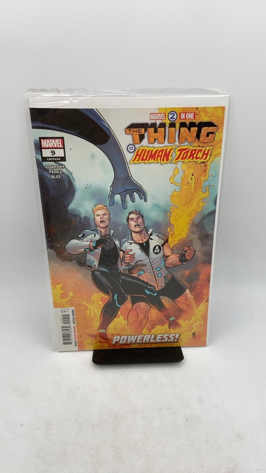 The Thing and Human Torch by Chip Zdarsky, Ramón Pérez, Federico Blee - front cover