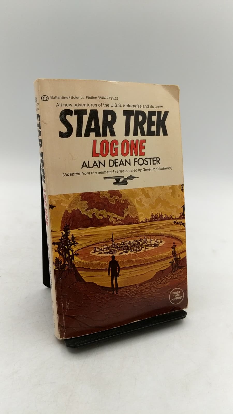 Star Trek LOG ONE by Alan Dean Foster - front cover