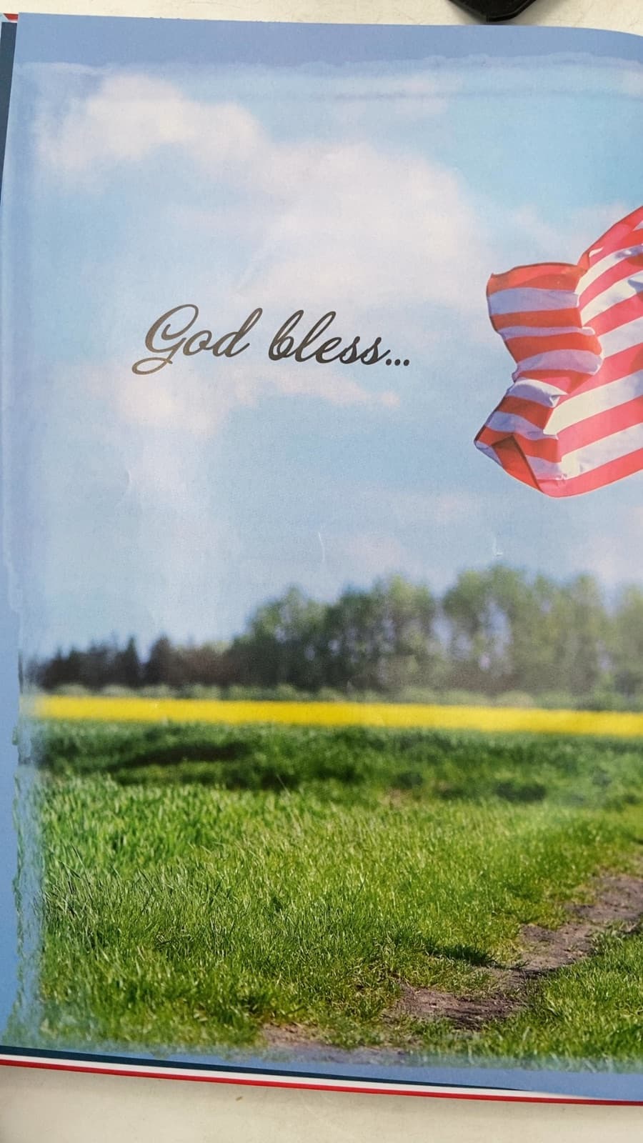 God Bless America - title page