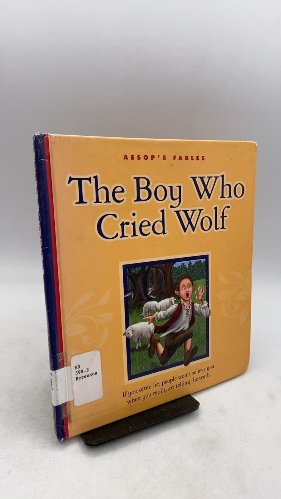 The Boy Who Cried Wolf by Mary Berendes - front cover