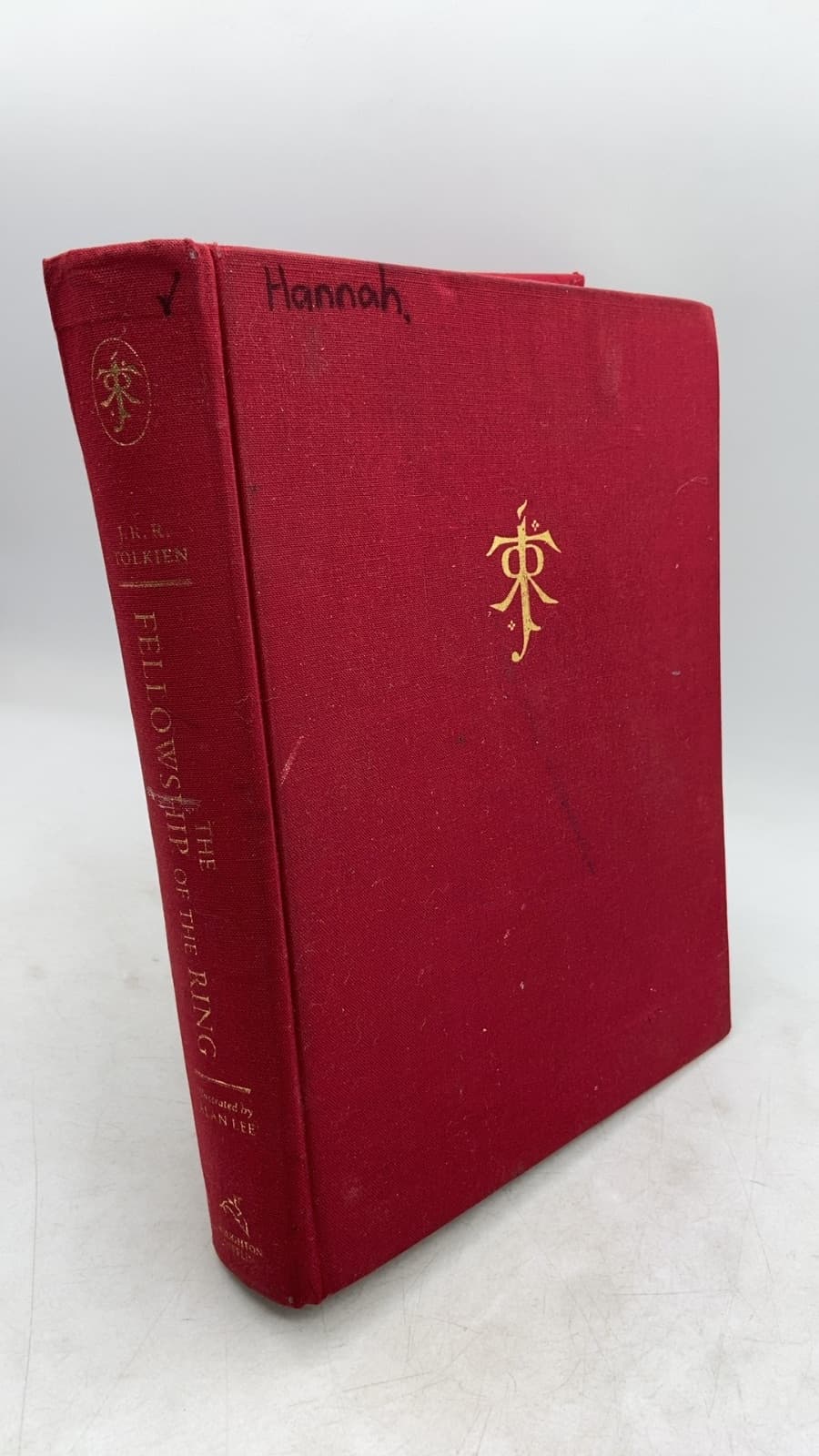 The Fellowship of the Ring by J.R.R. Tolkien - front cover