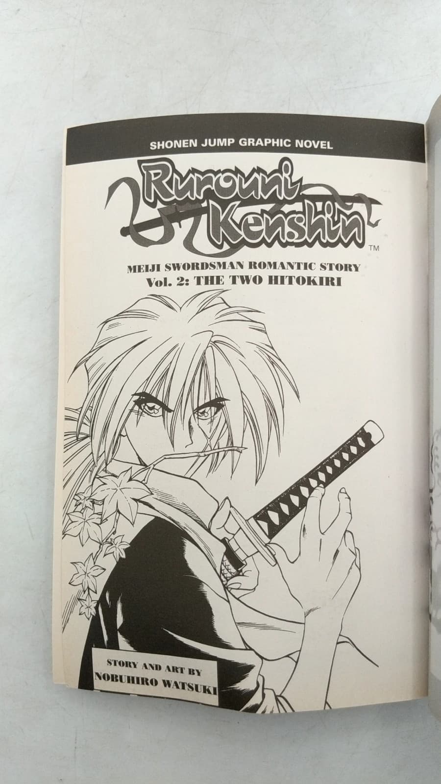 Rurouni Kenshin: Meiji Swordsman Romantic Story, Volumes 2 & 3 by Nobuhiro Watsuki - title page