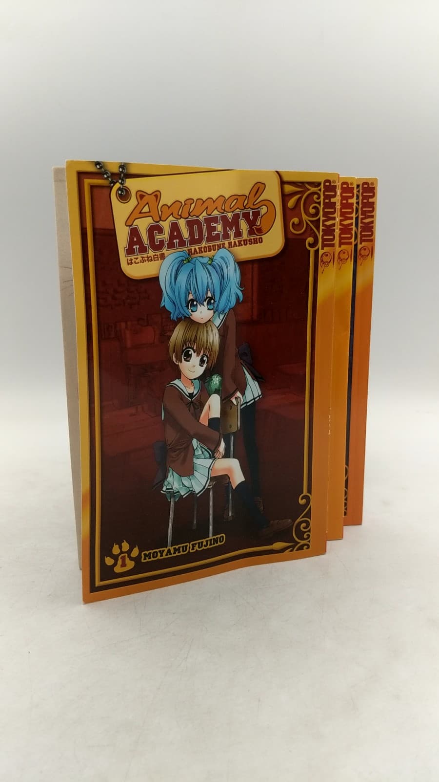 Animal Academy: Hakobune Hakusho Volumes 1, 2, 4 by Moyamu Fujino - front cover