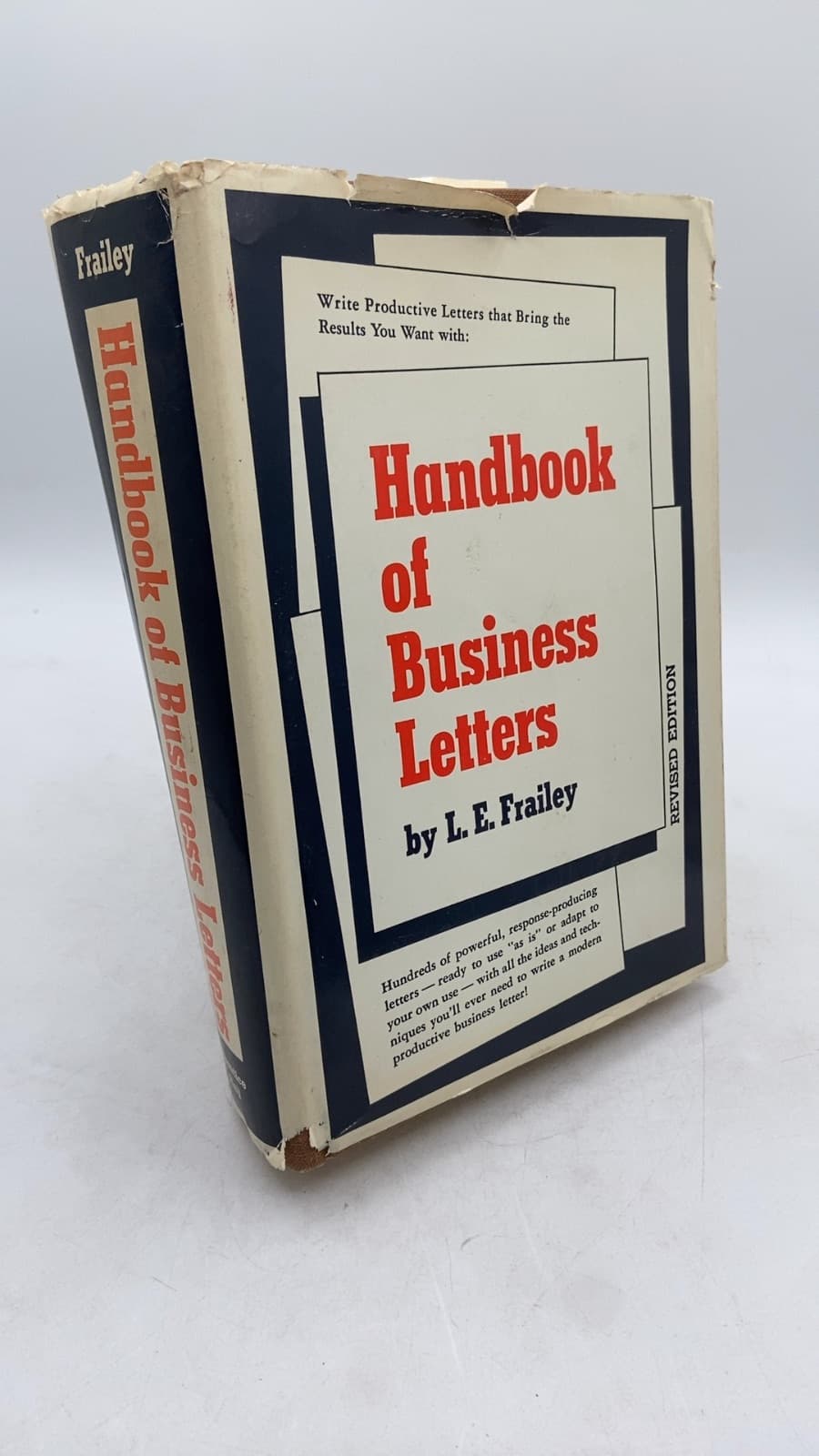 Handbook of Business Letters by L. E. Frailey - front cover