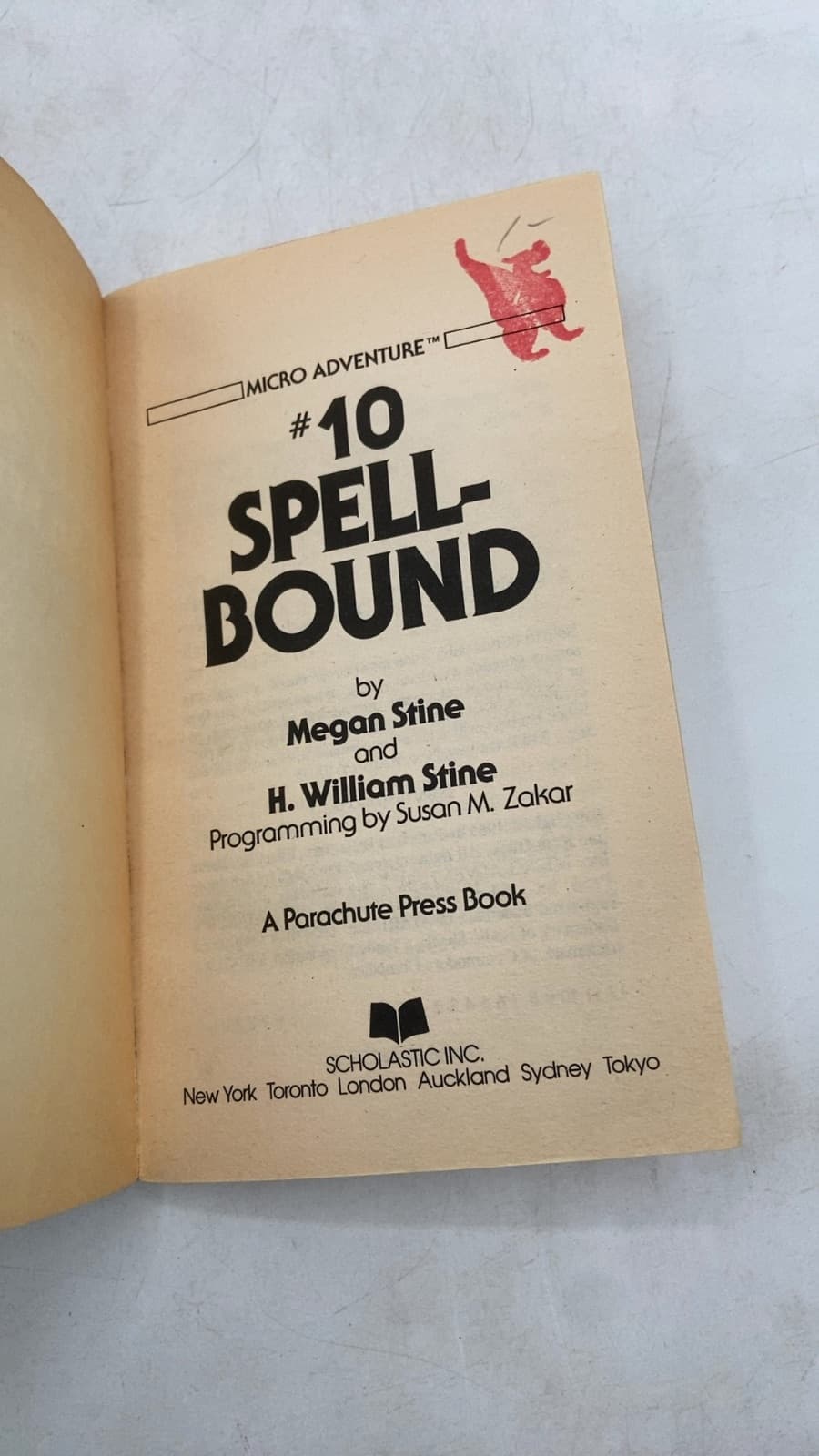 Spellbound by Megan Stine and H. William Stine - title page