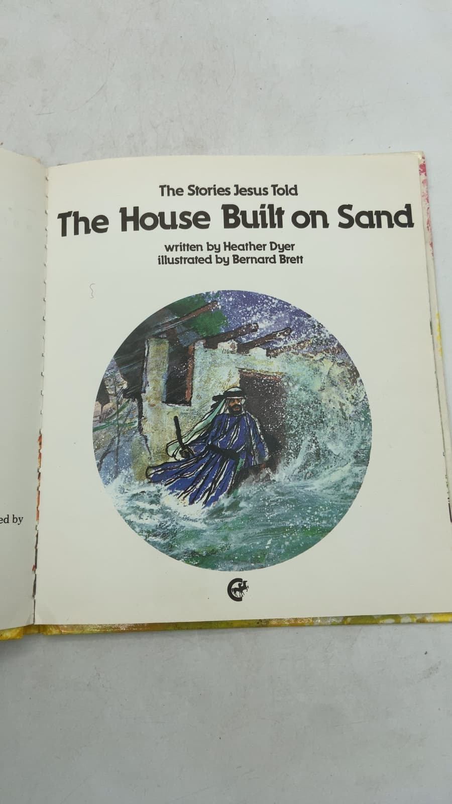 The House Built on Sand by Heather Dyer - title page
