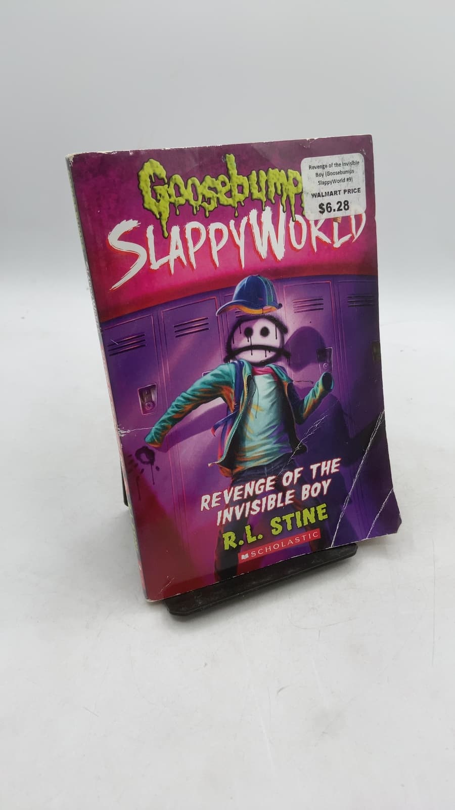 Revenge of the Invisible Boy by R.L. Stine - front cover