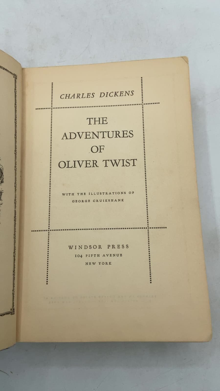 THE Adventures OF Oliver Twist by Charles Dickens - title page
