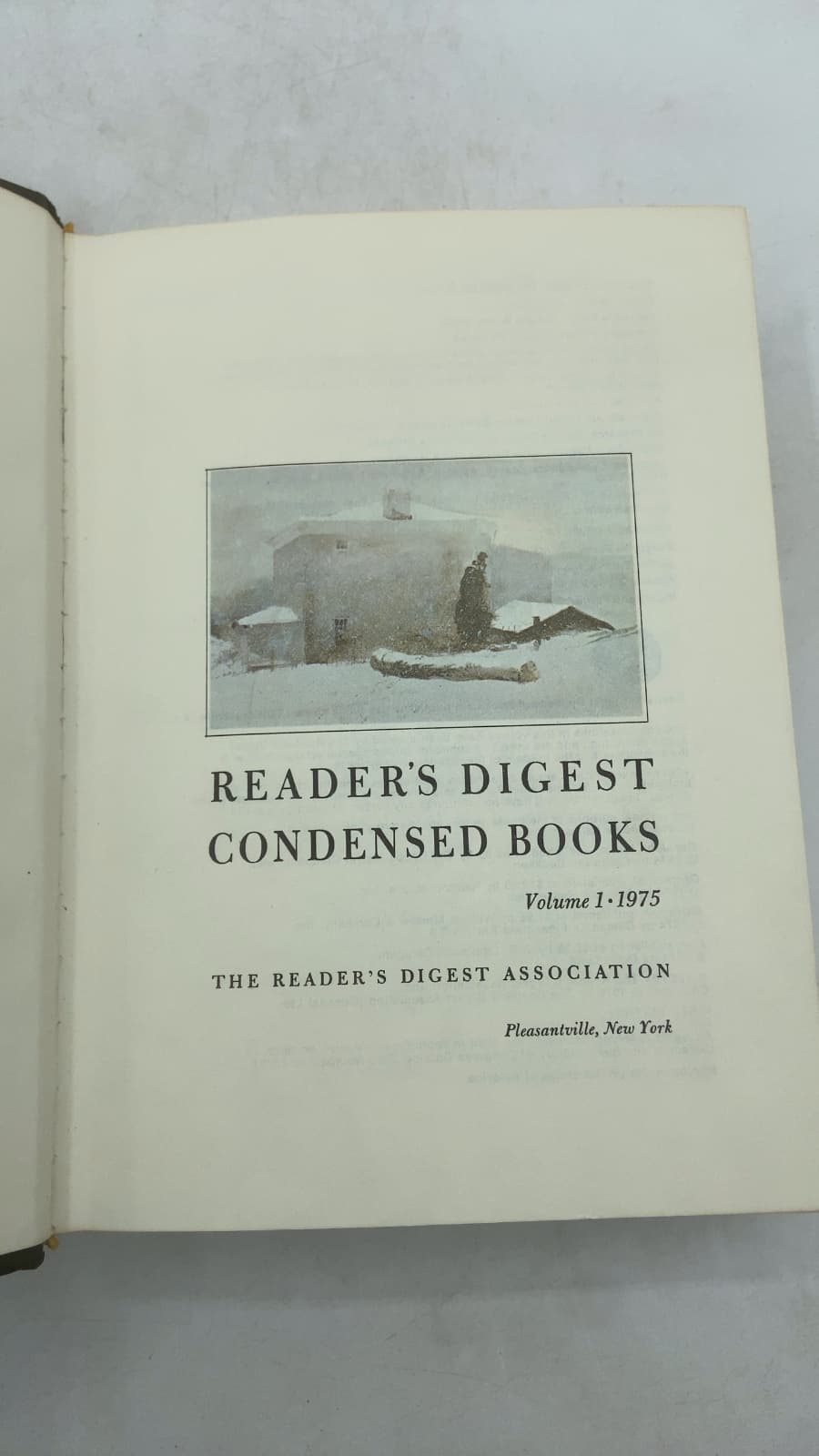 Reader's Digest Condensed Books, Volume 1, 1975 by Catherine Cookson, James A. Michener, Morris West, Doris Lund - title page