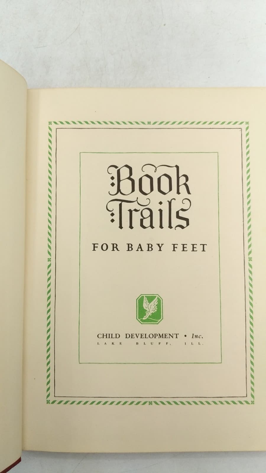 Book Trails for Baby Feet - title page