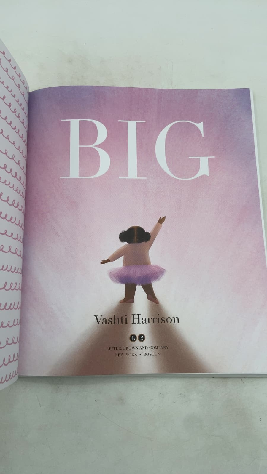 BIG by Vashti Harrison - title page