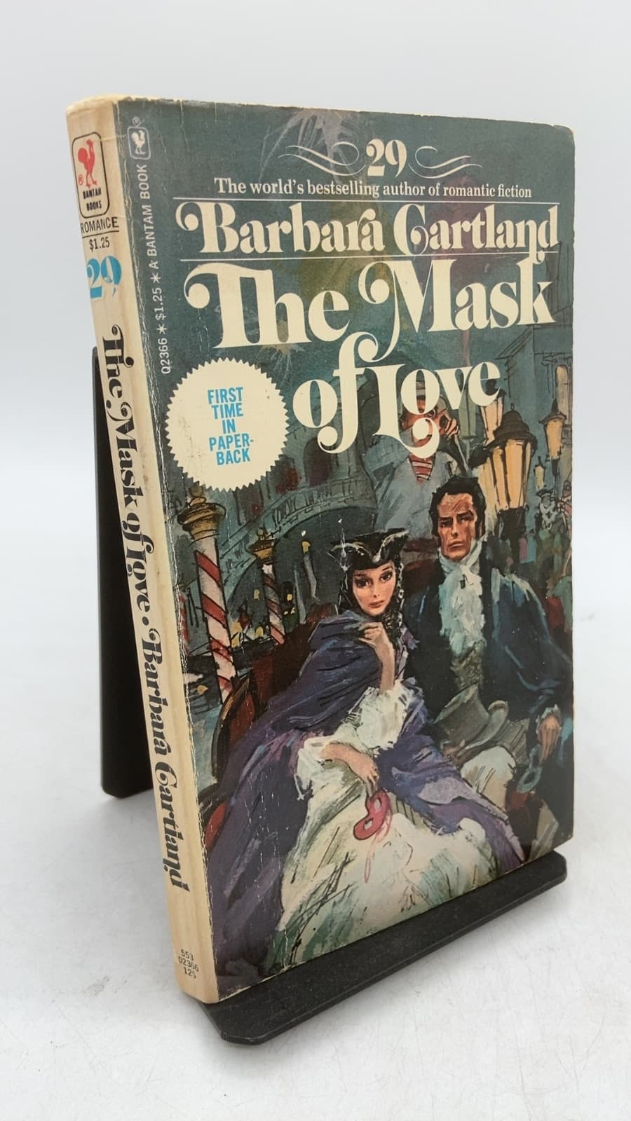 The Mask of Love by Barbara Cartland - front cover